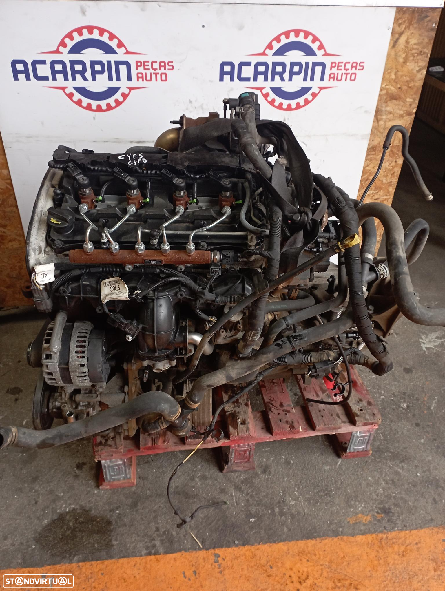 Motor Ford Transit 2.2 Tdci Ref: CYF5/CYFB/4HH - 2
