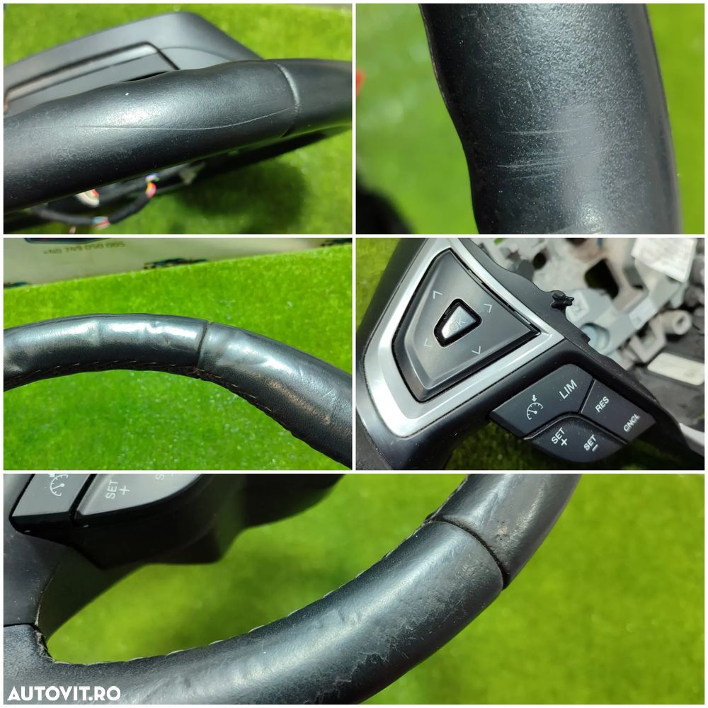 VOLAN PIELE CU COMENZI (2 BUC.) FORD MONDEO MK5 (MKV) 2014–2019  / COD OEM DS733600RN3ZHE / DS733600KN3ZHE (4C2) - 7