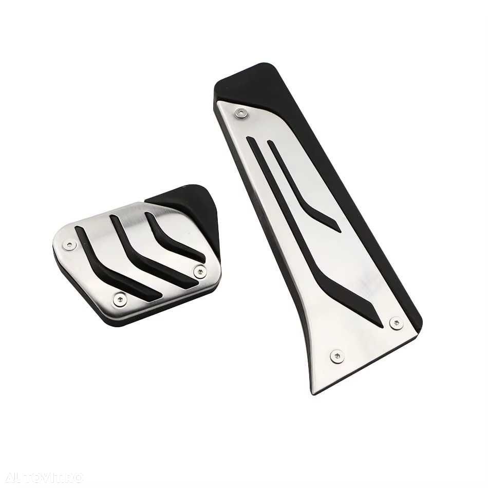 Ornamente Pedale Aluminiu BMW Seriile E, F, G Manual/Automat Plug&Play - 6