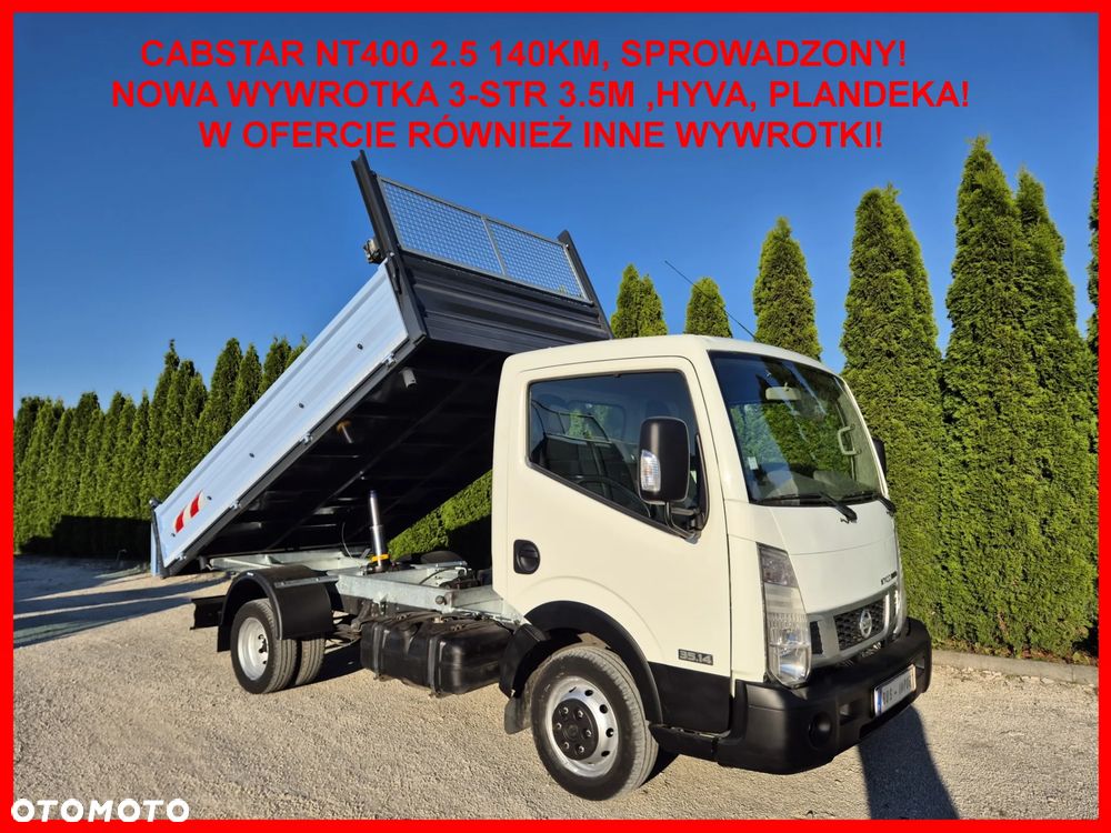 Nissan Cabstar 35.14/ NT400/ 2.5 140KM/ Wywrotka 3-stronna/ - 2