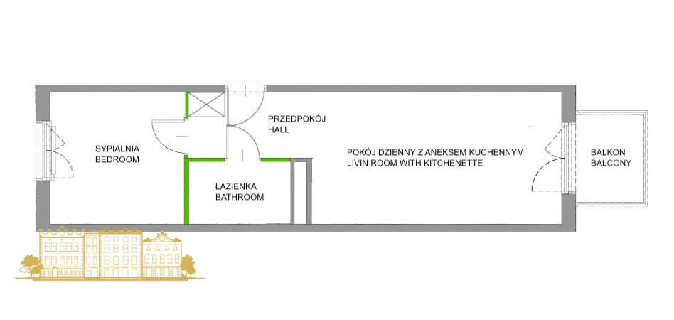 NOWE|2pok|Czyżyny|CentralnaVita|Balkon|Garaż|Klima