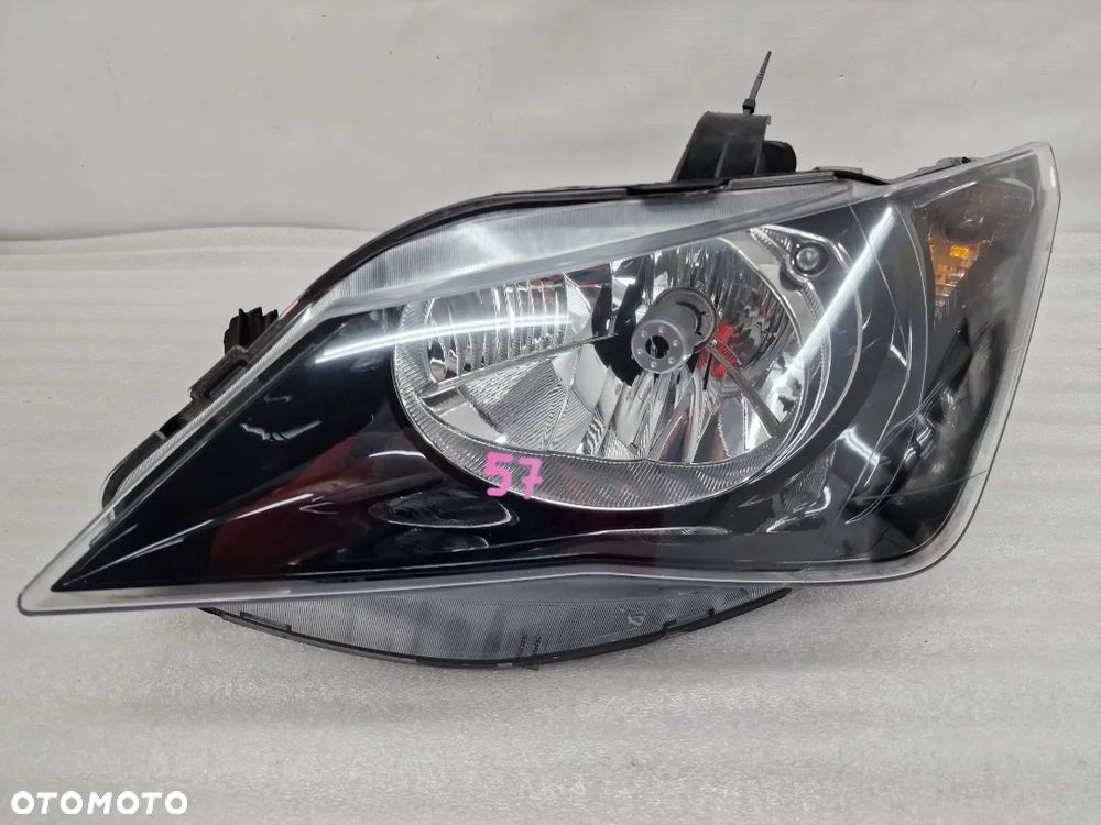 SEAT IBIZA IV LIFT 12- 6J1 LEWA LAMPA PRZEDNIA PRZÓD , NR  6J1941021E , NR AUKCJI LL57 - 1