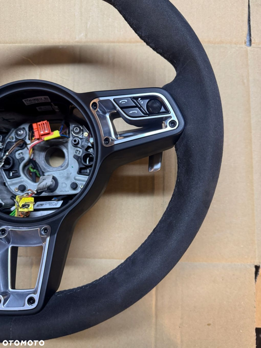 PORSCHE CAYMAN 982 KIEROWNICA ALCANTARA - 2