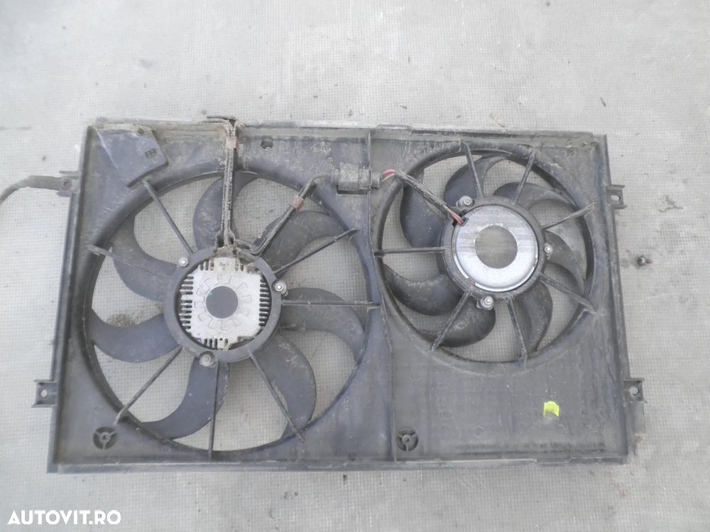Electroventilator / electroventilatoare Audi A3 8P, Skoda Octavia 2, VW Golf 5, 1.9 TDI 1K0121207T - 2