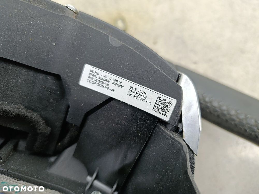 KIEROWNICA MULTIFUNKCYJNA CITROEN C4 II 96754515ZD 96720514ZD - 6
