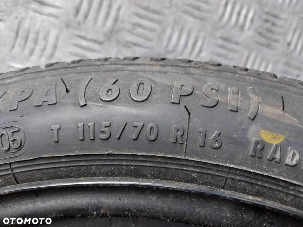 DOJAZDÓWKA 5X110 4Jx16 ET41 FI65,1 115/70R16 FIAT CROMA II - 6