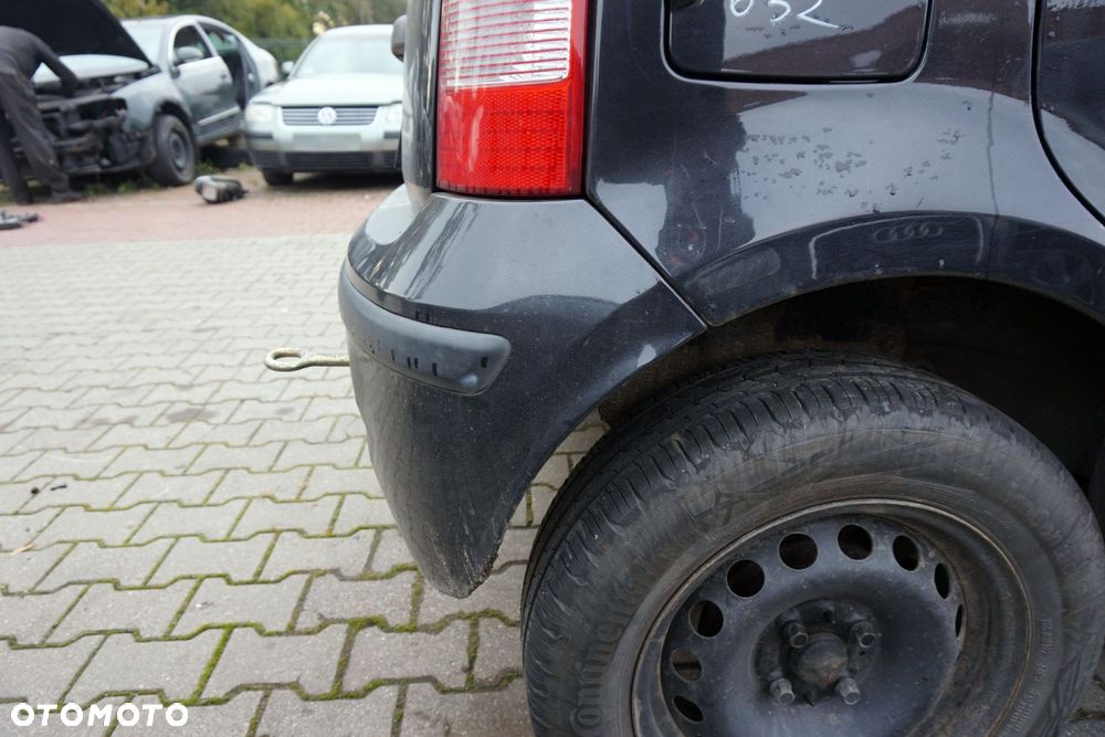 ZDERZAK TYLNY PANDA II 632  CZARNY FIAT 2003-2012 - 5