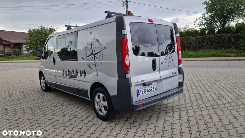 Renault TRAFIC L2H1 Długi Klima Elektryka Navi Tempomat Dubel Kabina 6os Brygadówka - 32