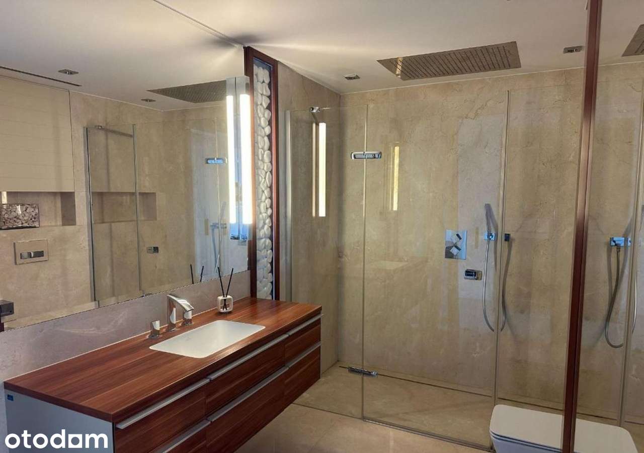 Luksusowy apartament 140 m² | Panorama Warszawy | Basen | Sauna
