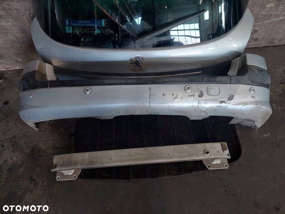 KOMPLETNY TYŁ KLAPA BAGAŻNIKA ZDERZAK LAMPY PEUGEOT 308 T7 KOMBI EZRC - 4