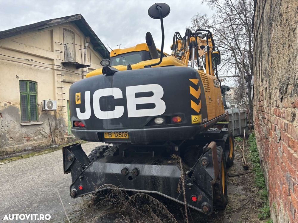 JCB JS145W+, 950 ore originale - 2