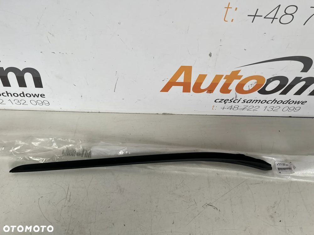 BMW X1 F48 LISTWA RYNNA SZYBY DRZWI LEWY PRZÓD NOWA ORG 51317350609 - 1