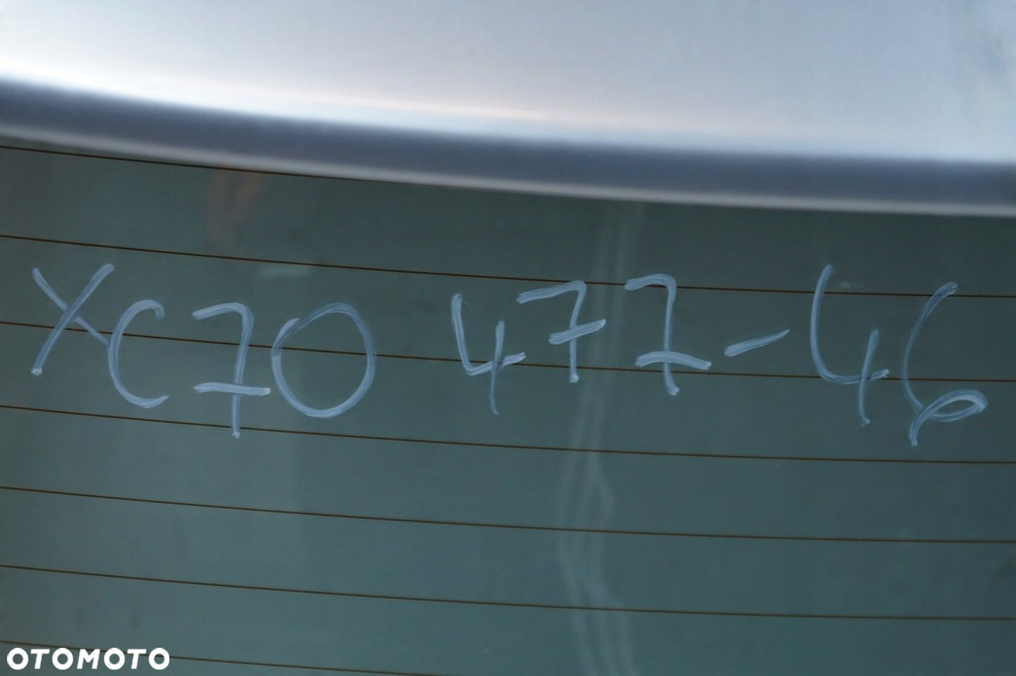 KLAPA VOLVO XC70 II V70 IIII TYŁ TYLNA BAGAŻNIKA 477-46 LOTKA SPOJLER ELEKT - 6