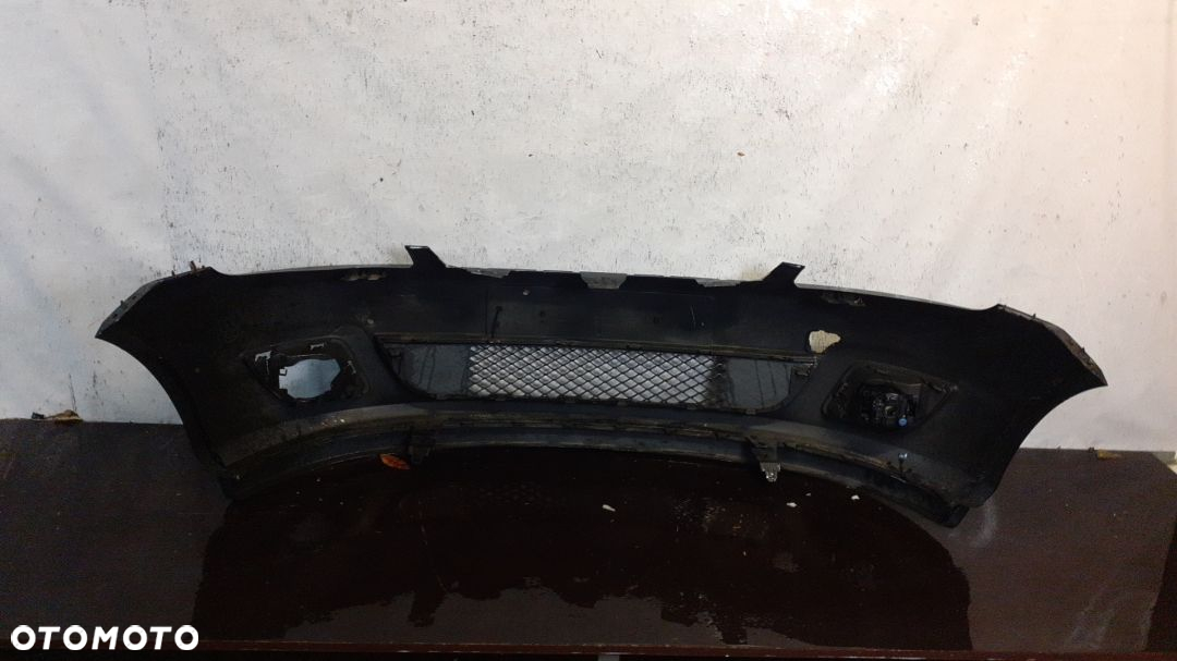 ^ ZDERZAK PRZÓD PRZEDNI FORD FIESTA MK.6 6 VI D2 CZARNY LIFT FL HALOGENY - 5