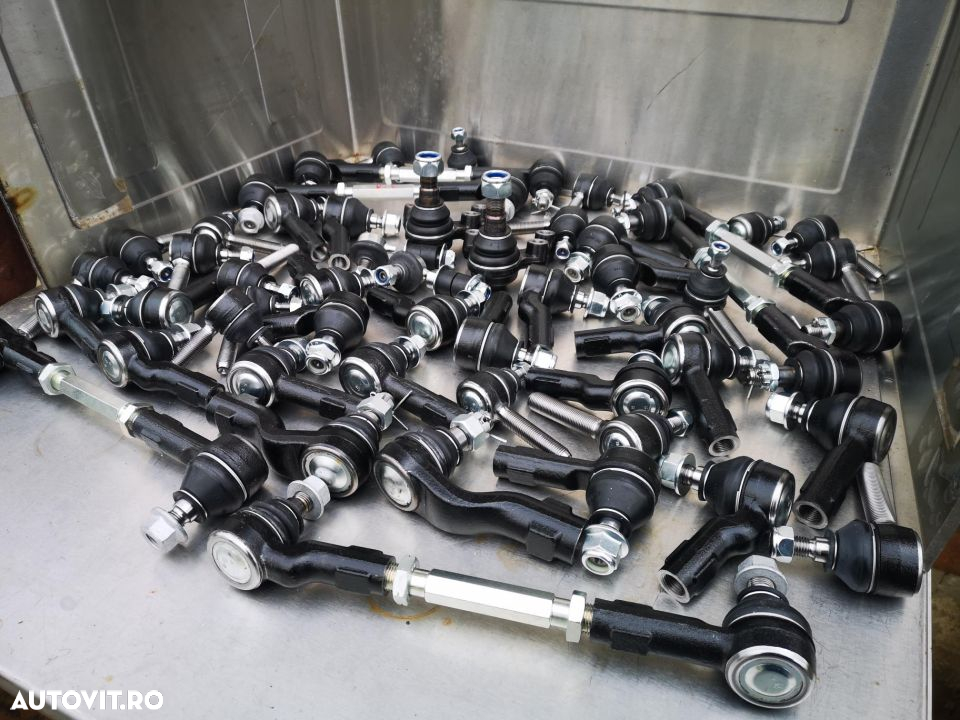 Nissan Cabstar E 2003-2006 articulatie cap bară directie M16 cu M12 pivoți bucse silent, antiruliu - 22