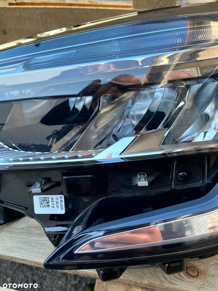RENAULT CLIO V LAMPA LEWY PRZÓD LEWA PRZEDNIA FULL LED 1 MODUŁ JASNA LISTWA EUROPA ORYGINAŁ KOMPLETNA 260604183R - 3