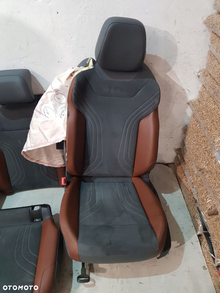 fotele kanapa komplet vw id 4 alcantara skóra eur 21r - 12
