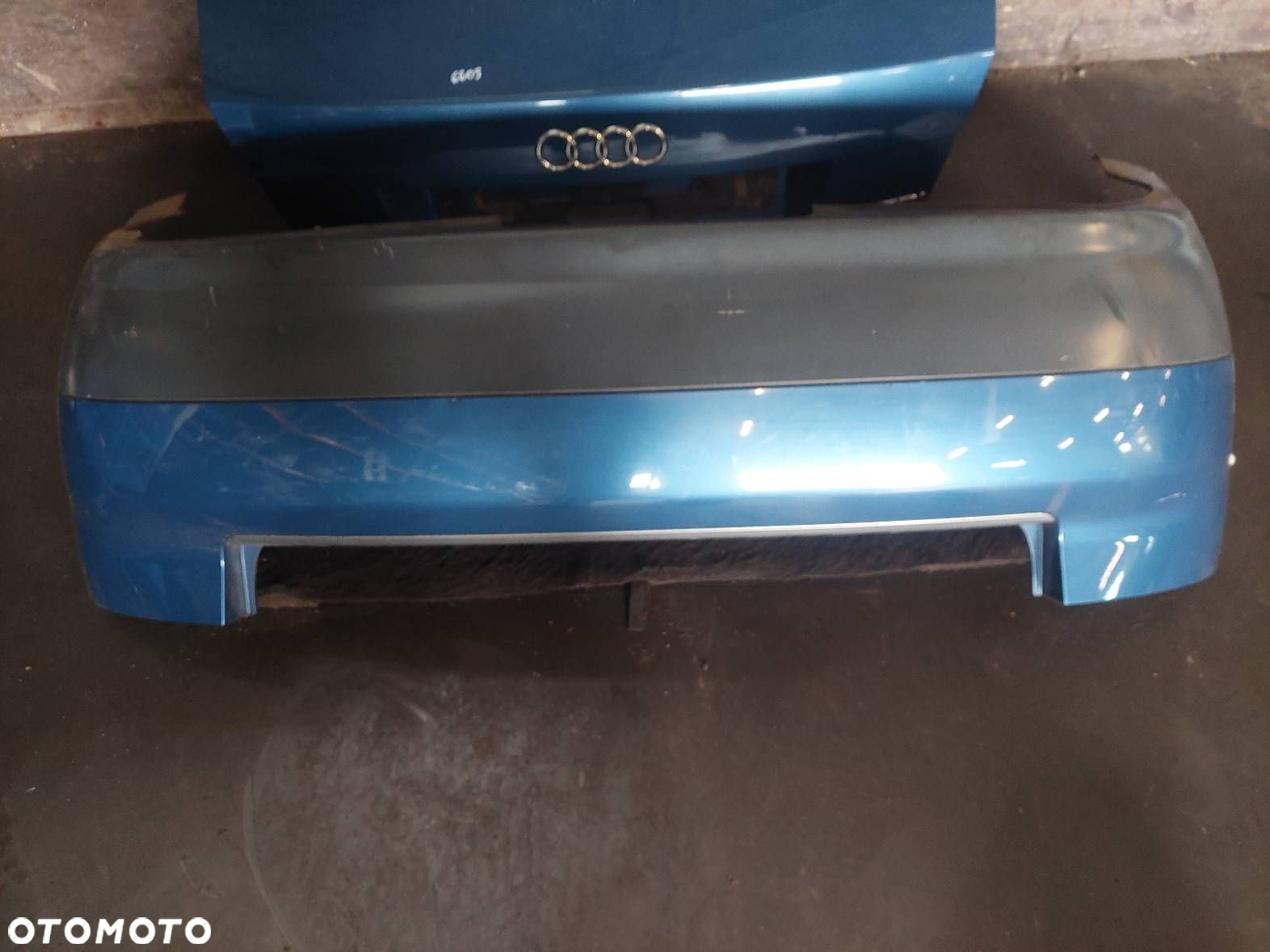 KOMPLETNY TYŁ KLAPA BAGAŻNIKA ZDERZAK TYŁ LAMPY AUDI A4 B6 SEDAN LZ5W - 4