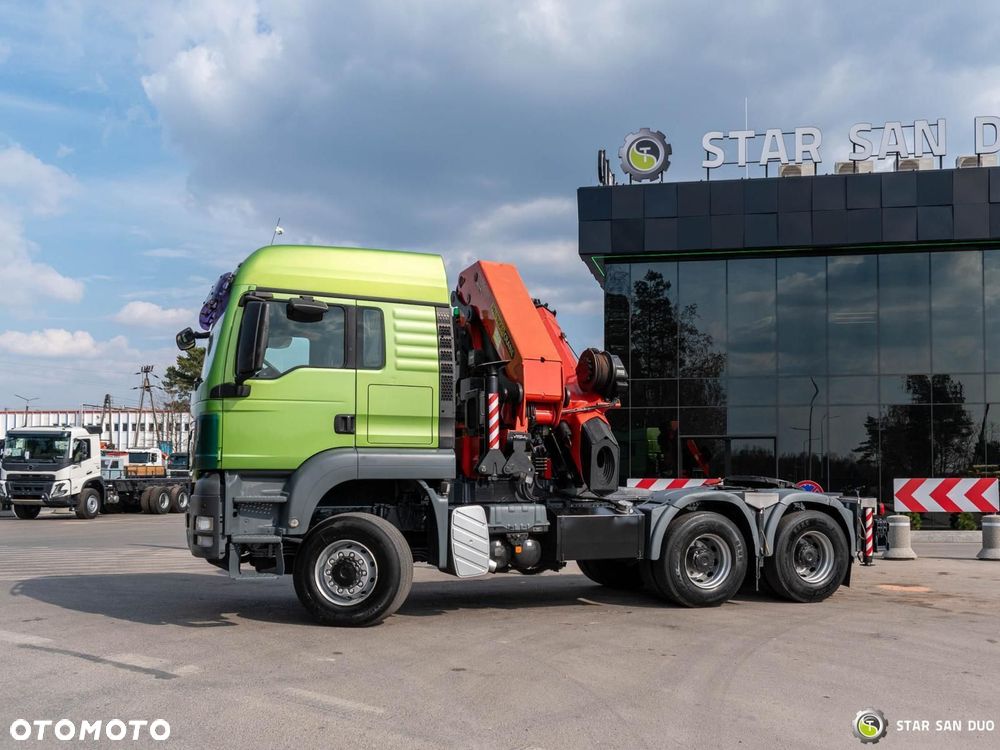 MAN TGS 26.480 6x6 PALFINGER PK 60002 HDS Żuraw Wciągarka - 13