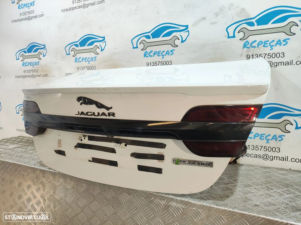 Porta Tampa Mala Jaguar XF 1 I X250 Facelift Câmara Fecho Puxador - 3