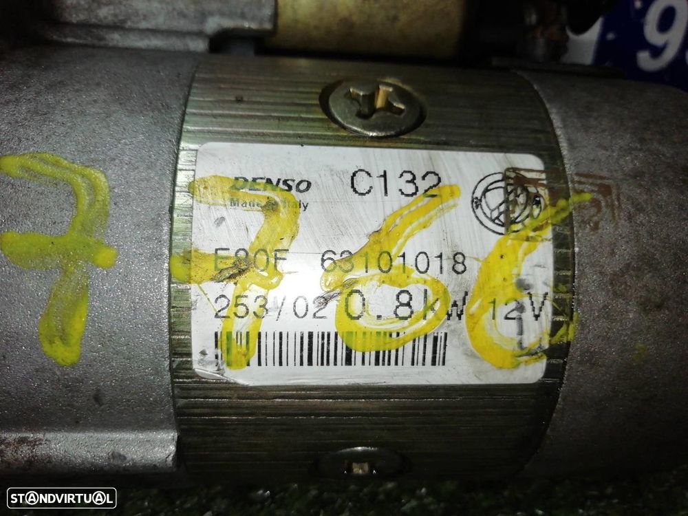 MOTOR ARRANQUE FIAT PUNTO 2003 -63101018 - 1