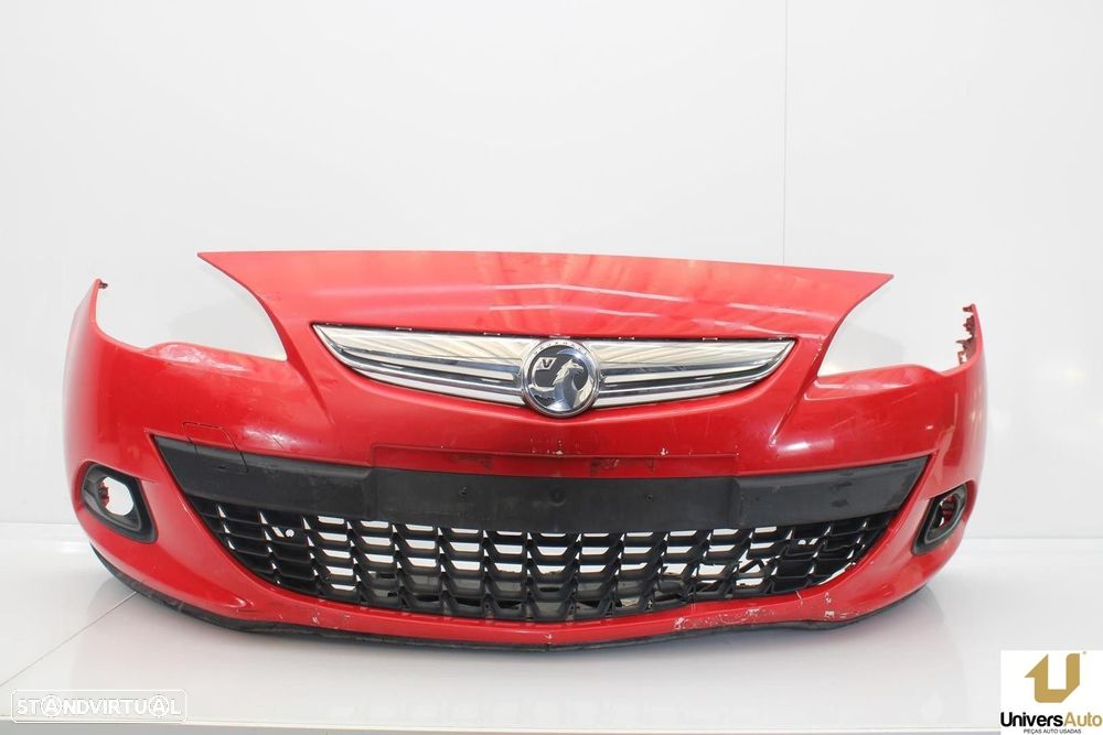 PARA-CHOQUES FRONTAL OPEL ASTRA J GTC 2012 -ROJO - 4
