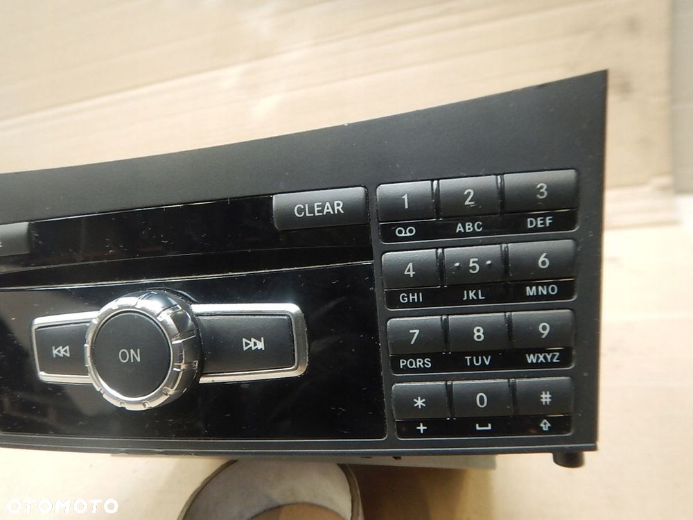 radio cd fabryczne mercedes e w212 a2129001217 - 3