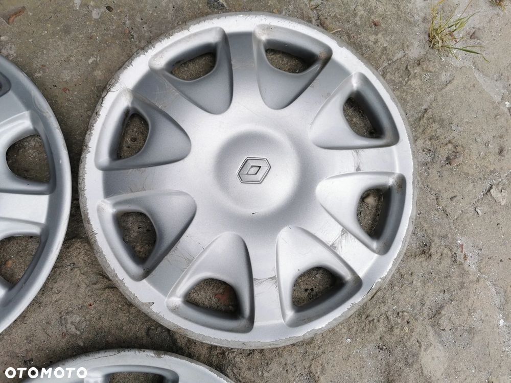 Renault Megane Scenic Clio Kangoo Kołpaki 15" 3 szt - 5