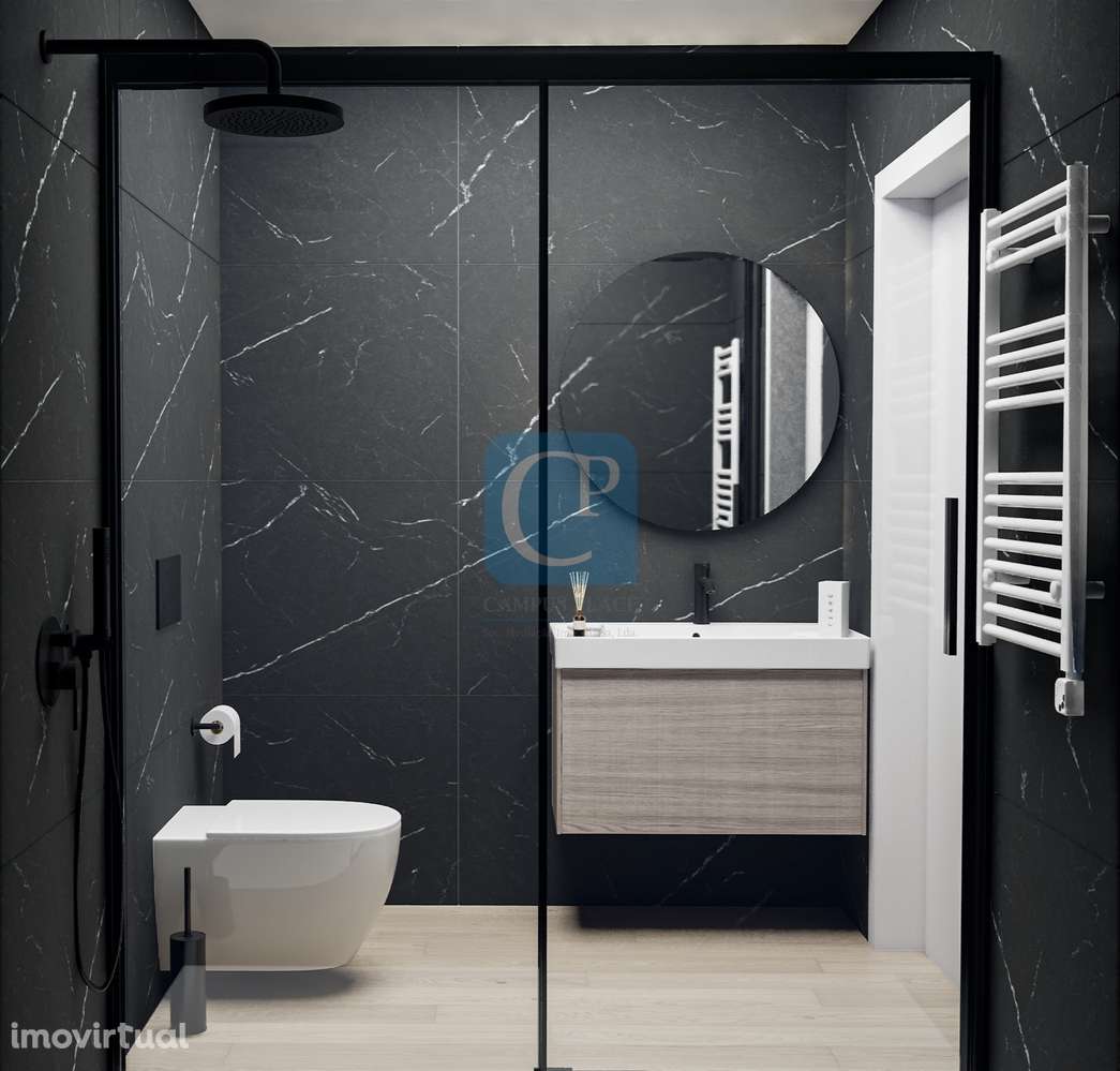 Apartamento T1 em construção no Empreendimento 351 Almare - Viana do C - Grande imagem: 5/6