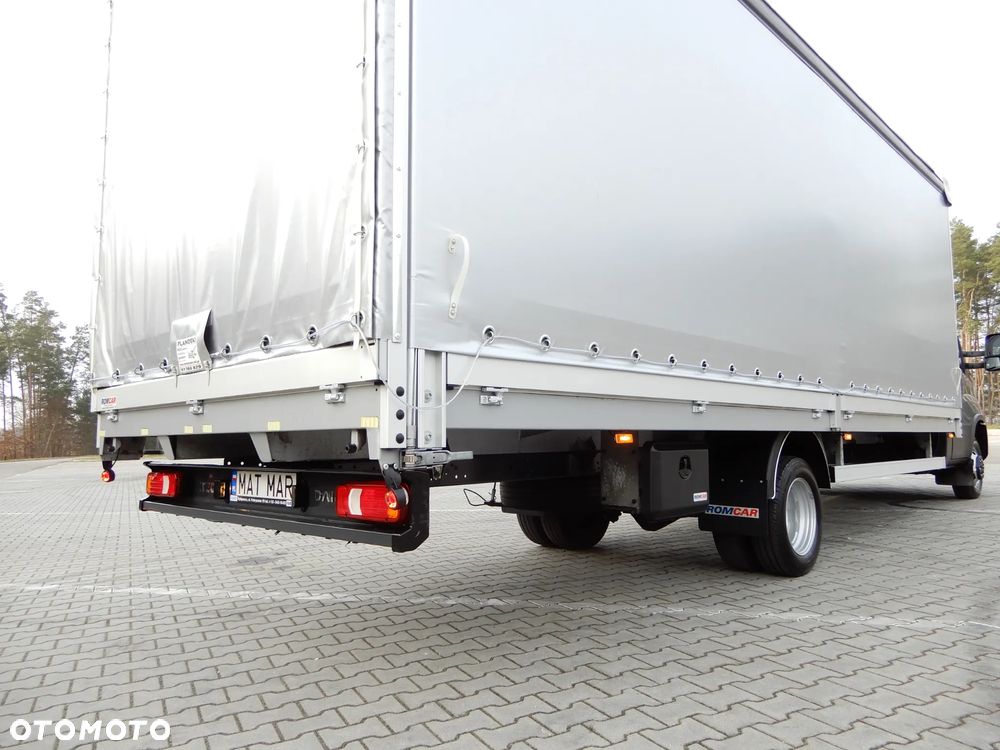 Iveco DAILY 50C18 Hi-Matic Firana Obustronna + Dach Suwany Skrzynia 6310 mm 12 Euro Palet Rozstaw Osi 4750 mm WZMACNIANY Full Opcja Wyposażenia GWARANCJA FABRYCZNA Stan Jak Nowy Gotowy Dostępny POLECAM - 14