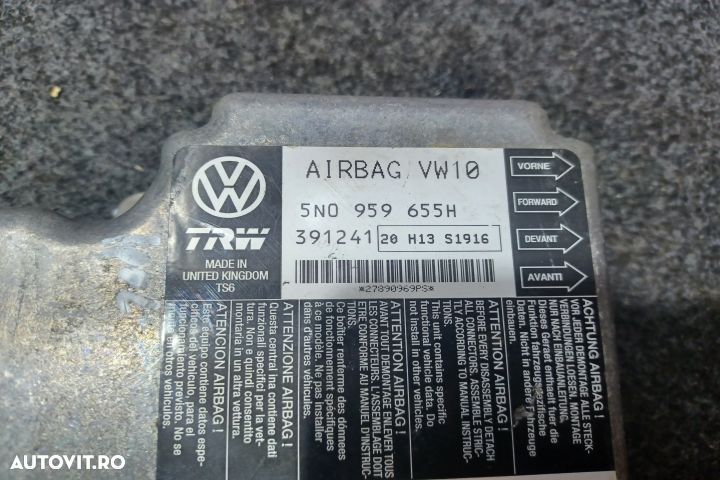 Calculator airbag 5N0959655H Volkswagen VW Passat B6 [2005 - 2010] wa - 4