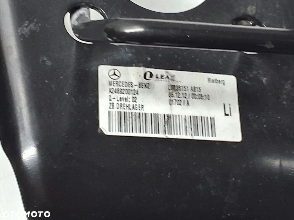 MERCEDES B-KLASA W246 MOCOWANIA TYLNICH FOTELI JAK NA FOTO ZA KOMPLET A246920024  A2469200324. A2469200224 - 11