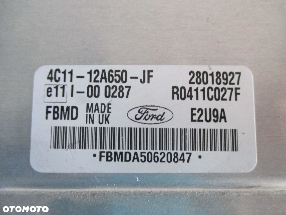 FORD TRANSIT 04R 2.4 TDCI KOMPUTER 4C11-12A650-JF - 3