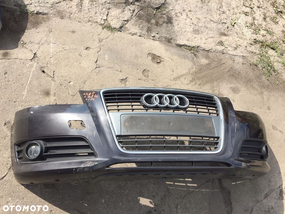 AUDI A3 8P LIFT ZDERZAK PRZÓD PRZEDNI LZ7L - 1