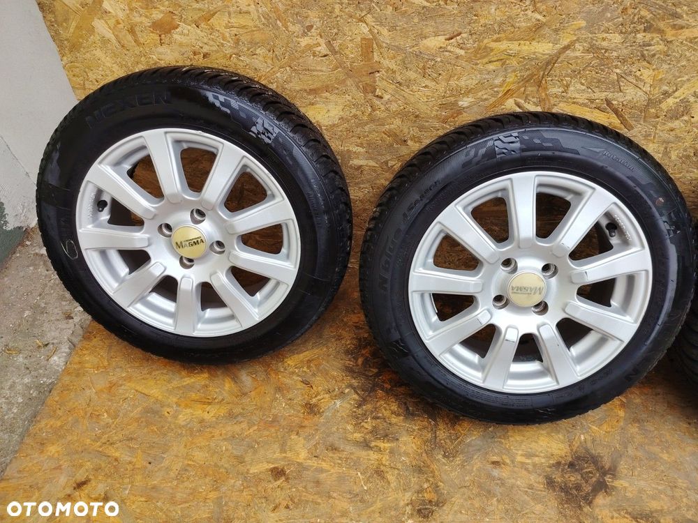 FIAT GP EVO 4X100 6JX15 fi56,6mm FELGI ALU KOMPLET X4 NEXEN 175/65R 5 - 3