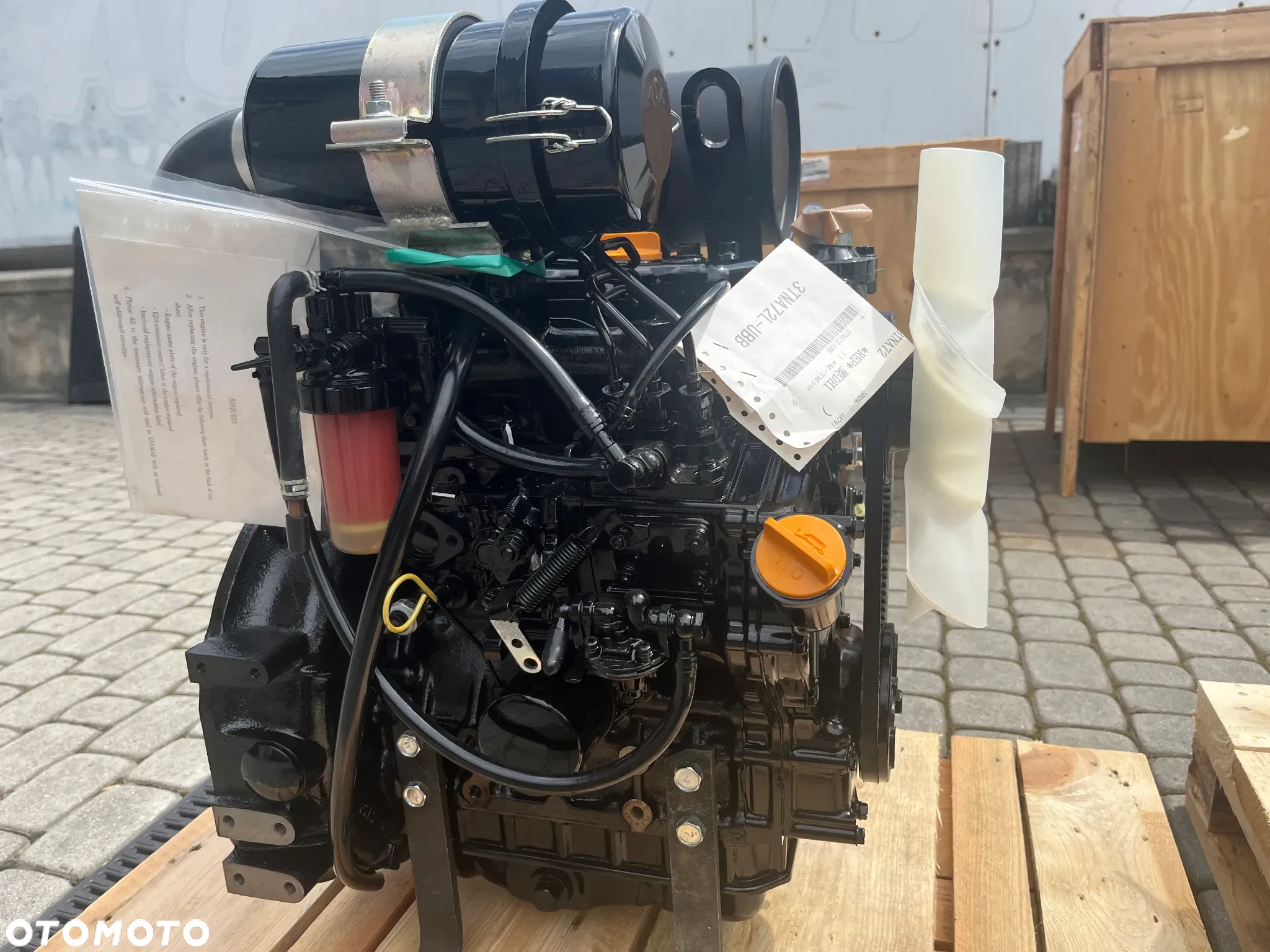 SILNIK yanmar 3TNA72L 3TNA 15440 netto - 6