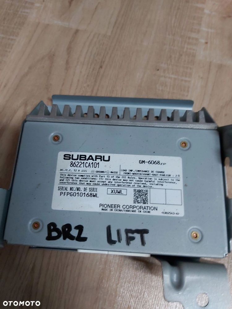 TOYOTA GT86 Subaru BRZ moduł radia wzmacniacz - 1