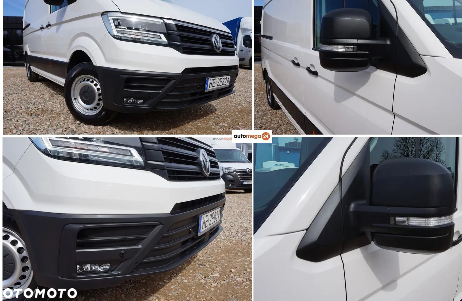 Volkswagen CRAFTER MOC177KM WZMOCNIONY DMC3.5t. HAK-3t. SORTIMO ZABUDOWA INST.230V DRZWI 270' - 4