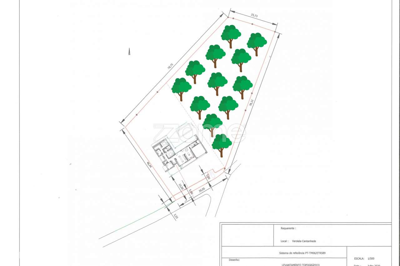 Terreno com 3831m² em Varziela, Cantanhede - Grande imagem: 4/21