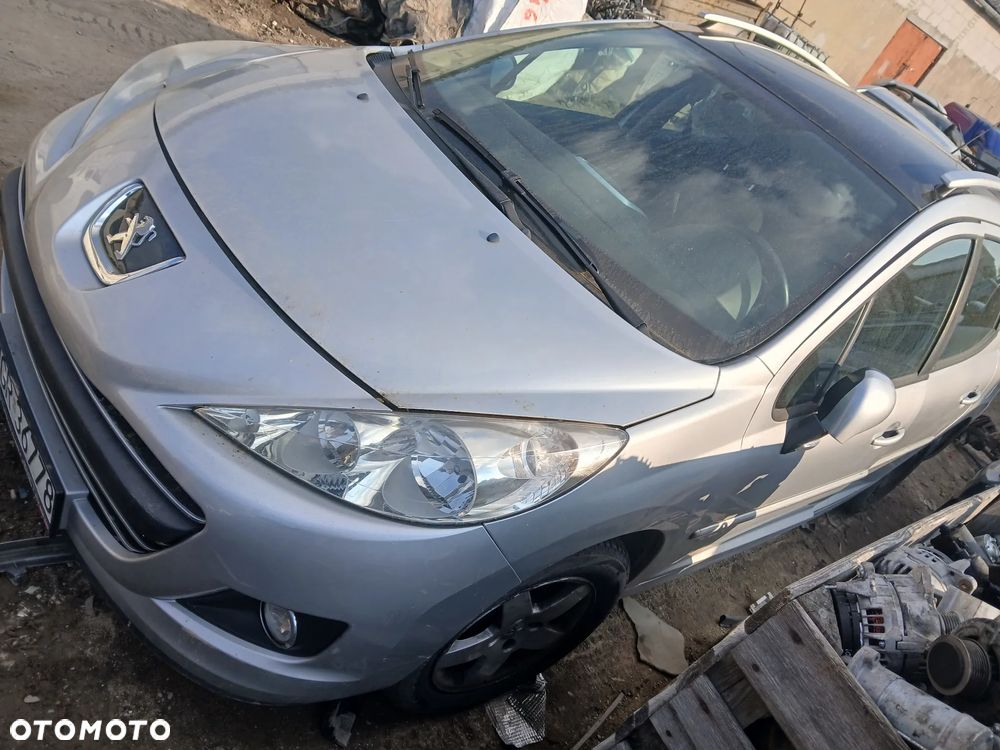 peugeot 207 sw EZR maska zderzak lampa grill błotnik drzwi zbiornik paliwa szyba lusterko - 1