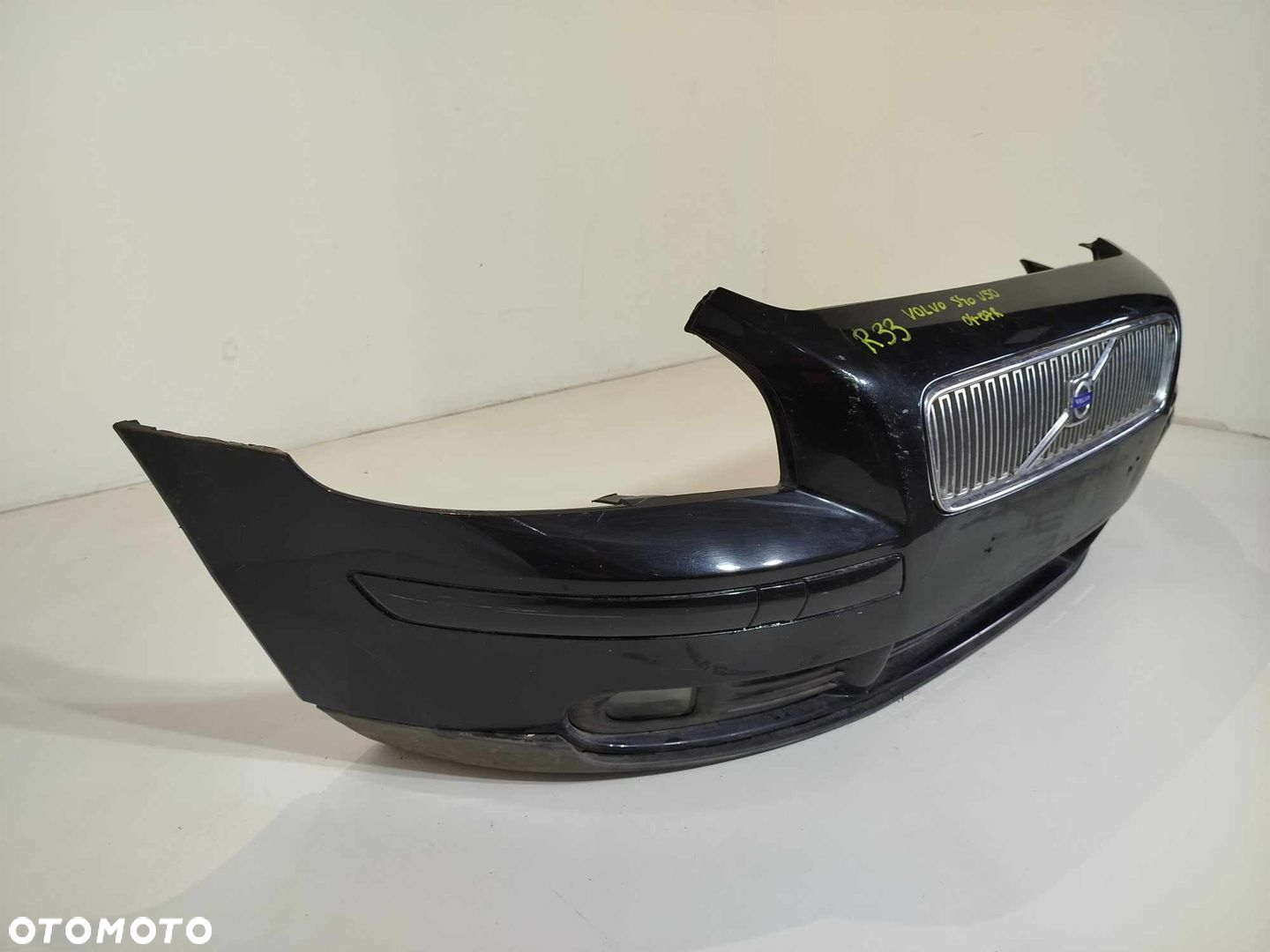 ZDERZAK PRZEDNI GRILL VOLVO S40 II V50 04-08 - 3