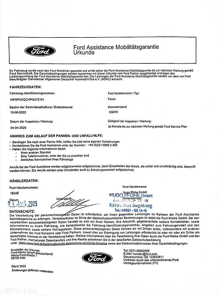 Ford Focus 1.5 TDCi DPF Start-Stopp-System Aut. Titanium - 36