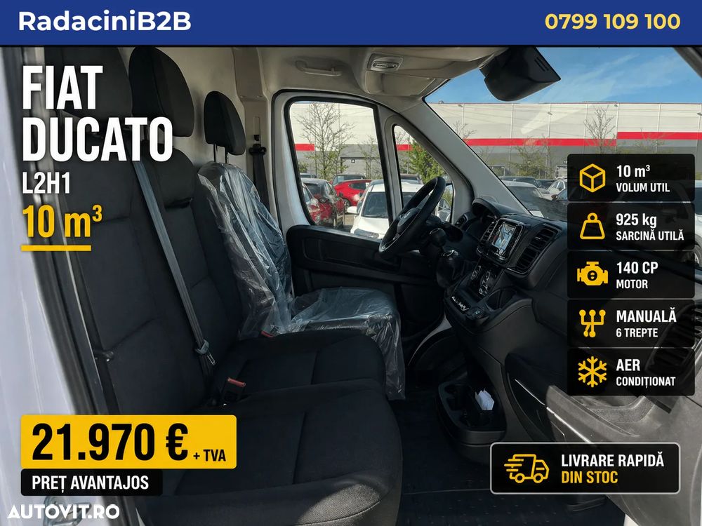 Fiat Ducato L2H1 VAN 10 mc 2,2 Mjet 120 CP - 7
