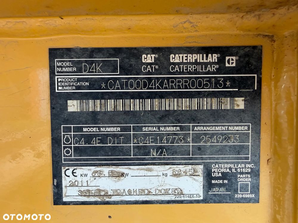Caterpillar CAT D4 K LGP - 20