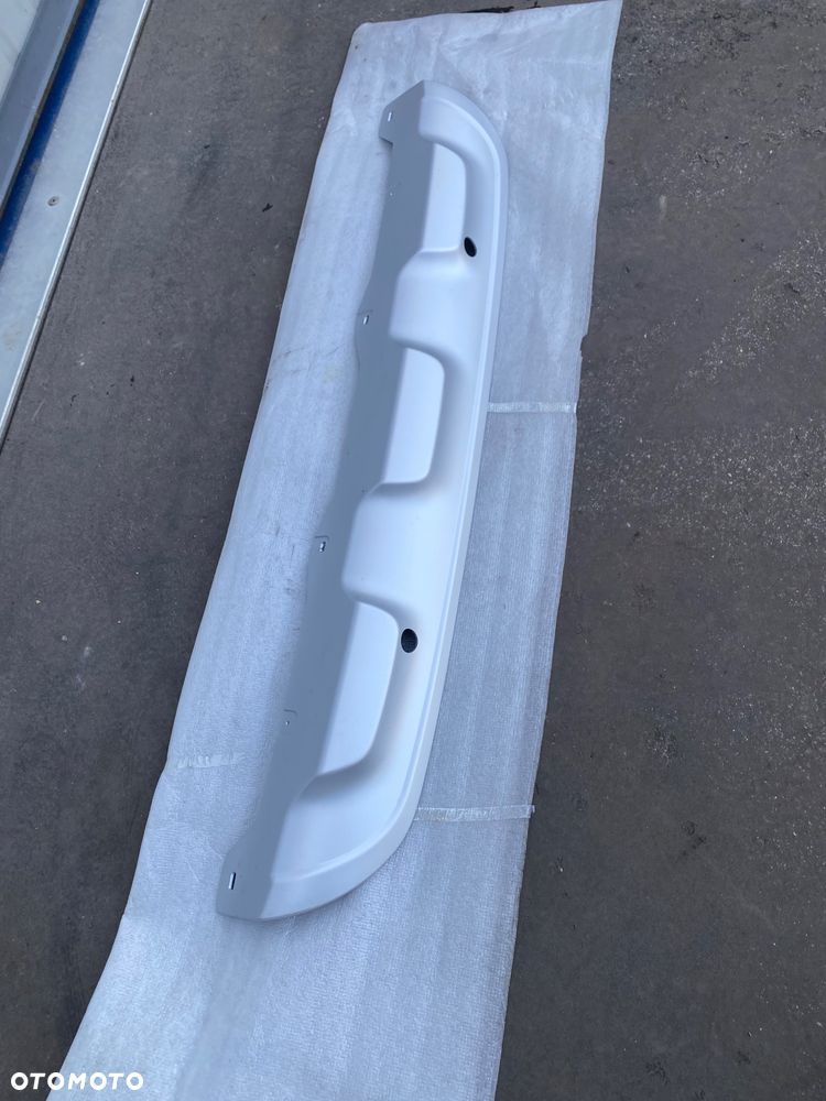 RENAULT CAPTUR 1 I lift 17-> Nowa Oryginalna Dolna DOKŁADKA NAKŁADKA SPOILER LISTWA DYFUZOR ZDERZAKA TYLNEGO TYŁ W ZDERZAK TYLNY otwory na PDC  82015-78573   82015-91868  Wwa - 4