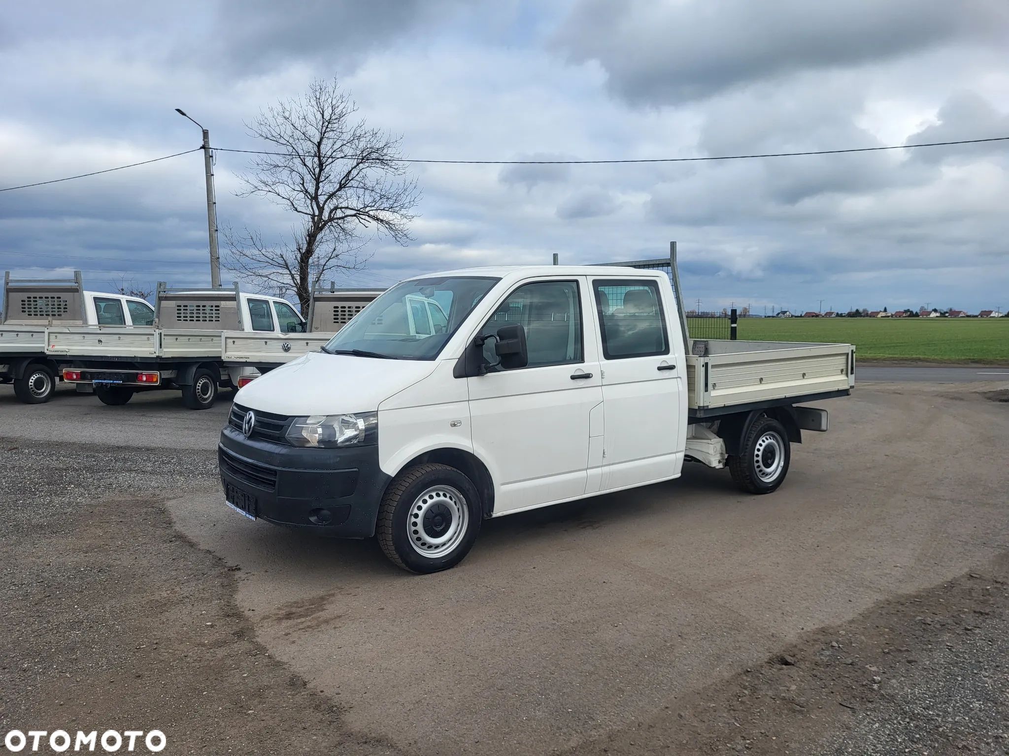 Volkswagen Transporter t5 lift doka klima stan idealny - 1