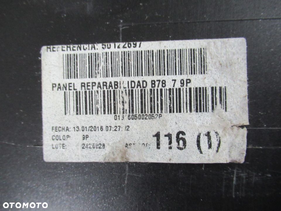 BLENDA KLAPY CITROEN C4 GRAND PICASSO II 2013- - 12