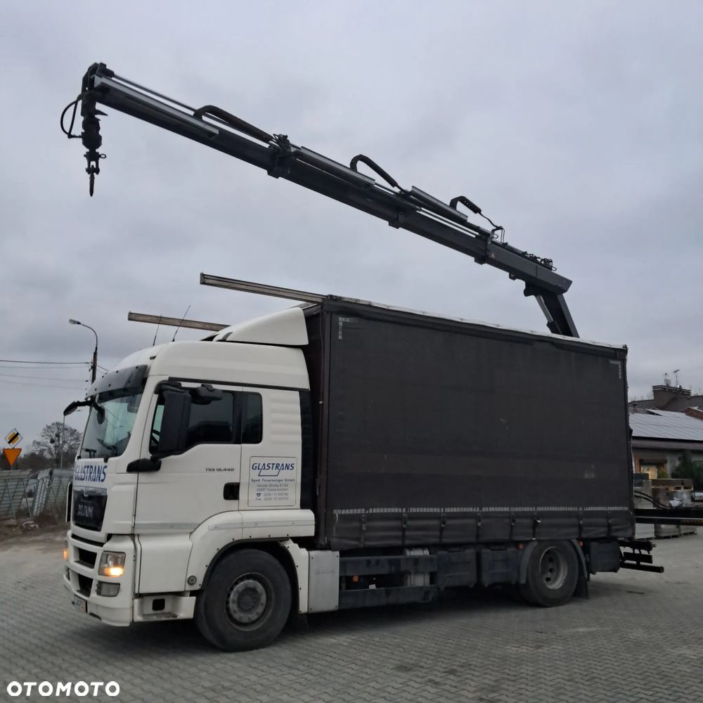 MAN 2013r pod zabudowę HDS hiab palfinger fassi pm atlas dzwig 18 440 tgs tgx - 8