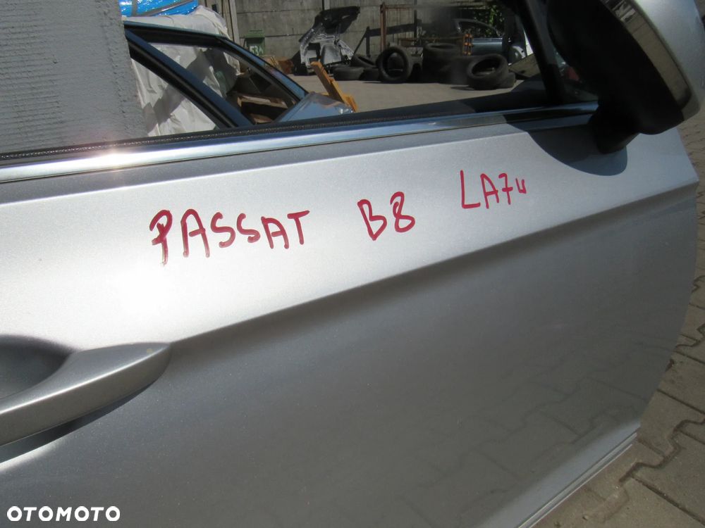 volkswagen passat b8 la7w przednie prawe drzwi - 6