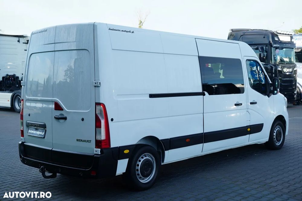 Renault MASTER / CAROSERIE ROATĂ / FUGO / CABINĂ MIXĂ 7 LOCURI / CAROSERIE / DEALER POLONESC / UNIC PROPRIETAR - 7